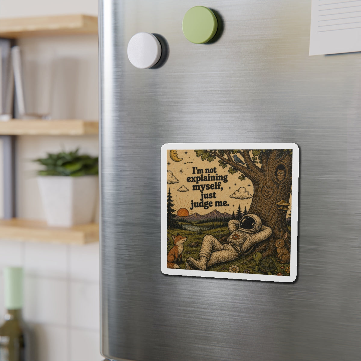 "Just Judge Me" Unbound Magnet