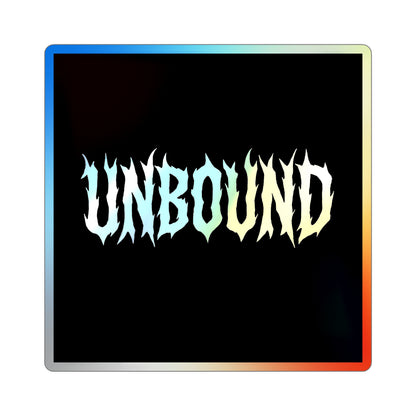 Unbound Holographic Stickers
