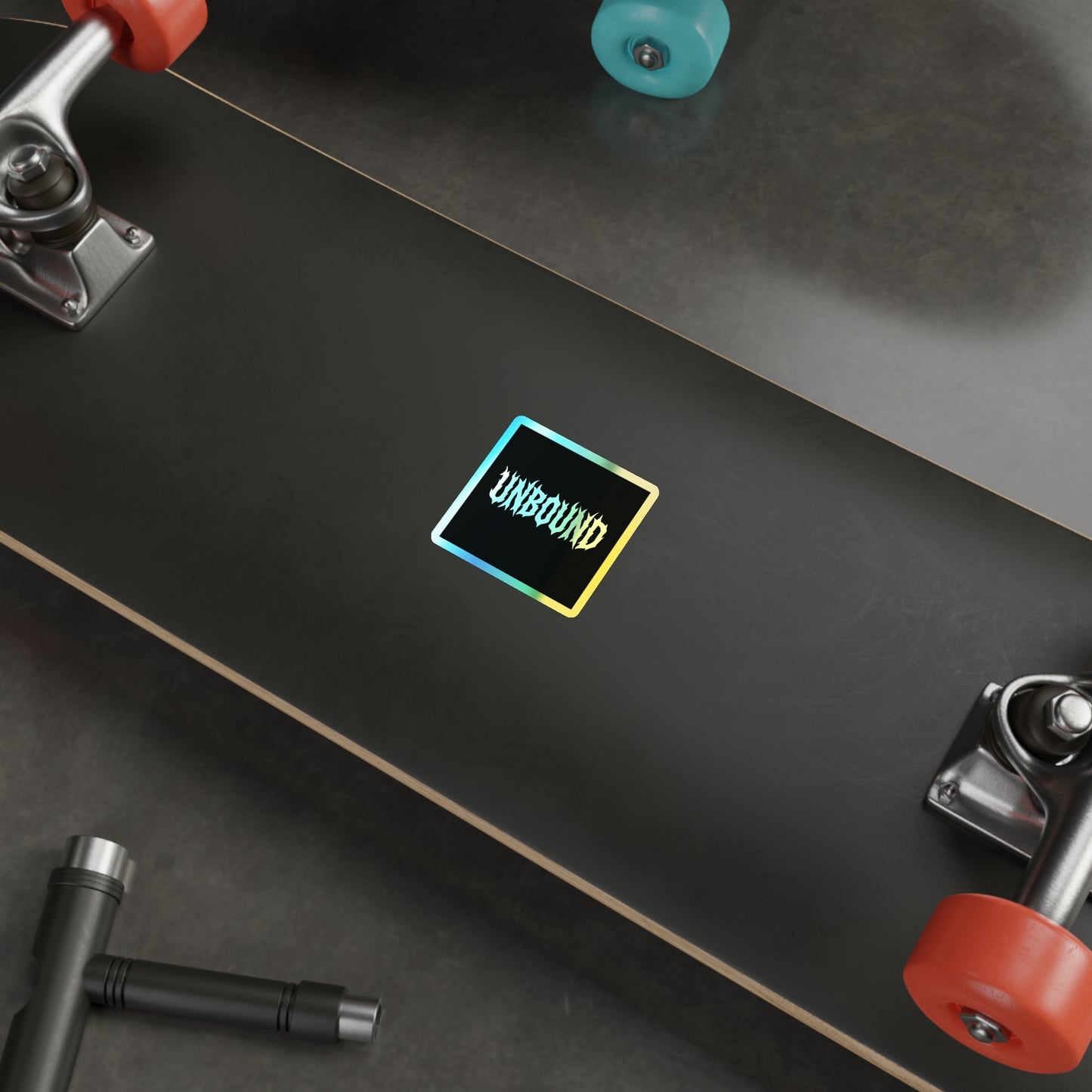 Unbound Holographic Stickers