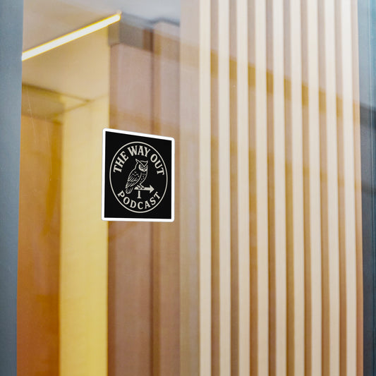 TheWayOut Podcast Vinyl Sticker