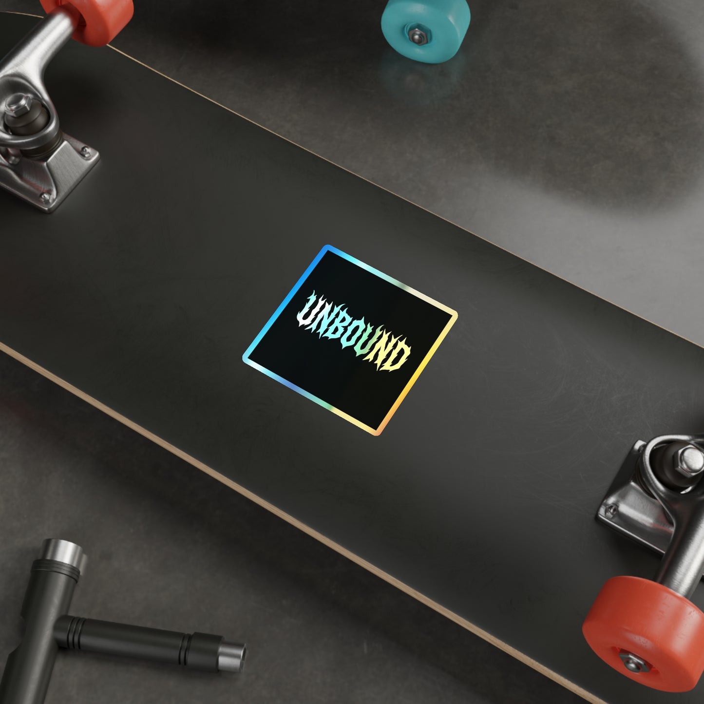 Unbound Holographic Stickers